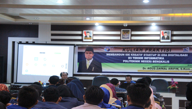 JURUSAN TI : Kegiatan Kuliah Praktisi Prodi D3 Teknik Informatika